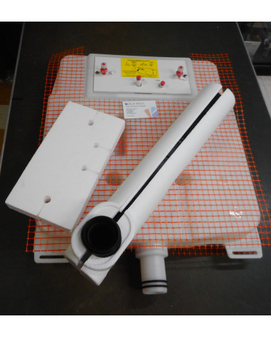 CASSETTA INCASSO C/RETE S/PLACCA