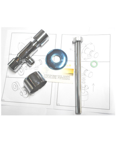 Rubinetto A Pedale Con Filettatura G1/2 - Per Lavandino, Ospedali, Scuole - Senza Contatto Diretto - Foto 7