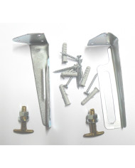 COPPIA MENSOLE STANDARD PER SOTTOLAVABO