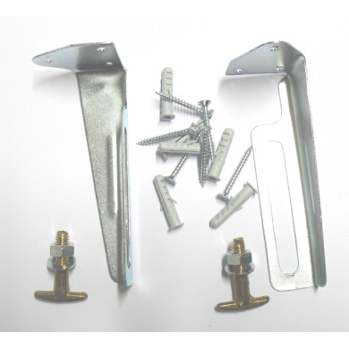 COPPIA MENSOLE STANDARD PER SOTTOLAVABO