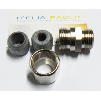 RACCORDO PER PORTAGOMMA CUCINA 1/2 M GPL - METANO