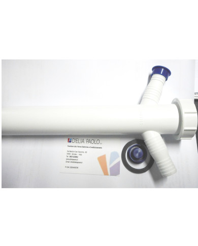 CANOTTO 11/2-40 X 25 CM CON 2 ATTACCHI LAVATRICE