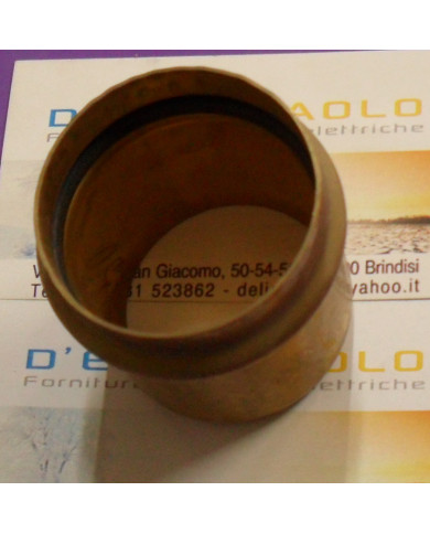 RACCORDO PIOMBO/PLASTICA 40/40 IN OTTONE