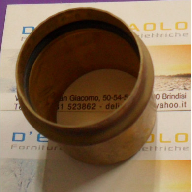 RACCORDO PIOMBO/PLASTICA 40/40 IN OTTONE