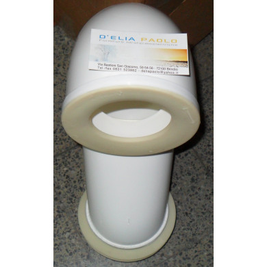 MANICOTTO WC  CURVO GIRAFFA 100-110 /100 VASO