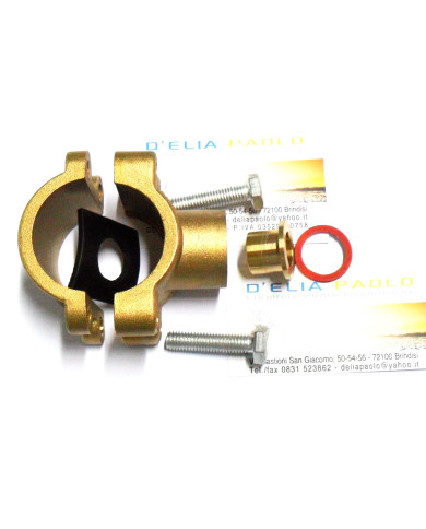 PRESA RAPIDA ACQUA OTTONE PER TUBO 1/2 USCITA 1/2