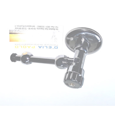 RUBINETTO PER CASSETTA SCARICO 1/2 M  - BICONO 10