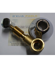 RUBINETTO SFERA INCASSO CAPPUCCIO CHIUSO 1/2