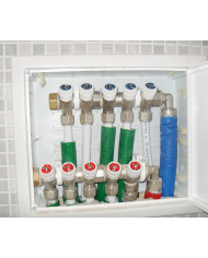 COLLETTORE 3/4 X 3 VIE CON VITONI DI CHIUSURA