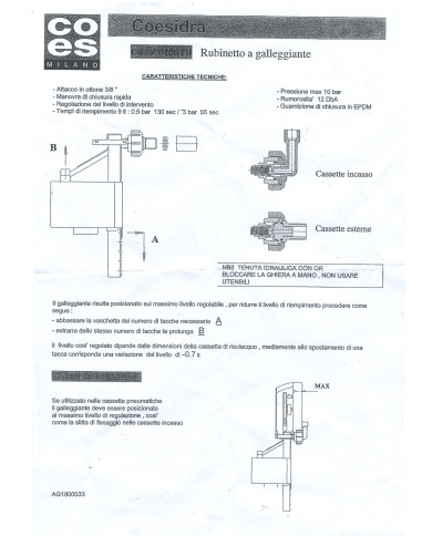 SLITTA UNIVERSALE PER TUTTE LE CASSETTE COES