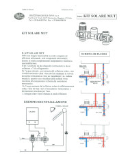 VALVOLA TERMOSTATICA SOLARE DA 45 A 55 °