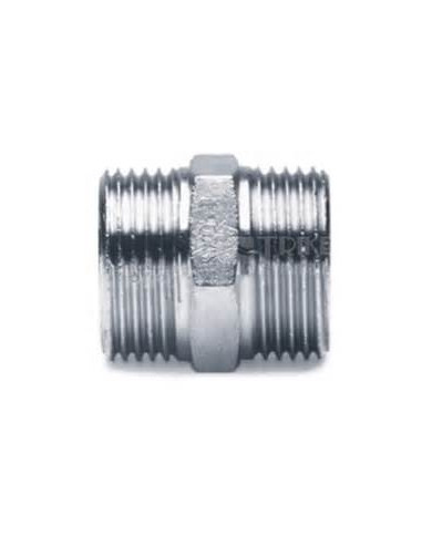 NIPPLES OTTONE PER GAS ACQUA SOLARE 1/2 MM