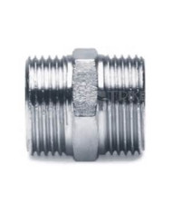 NIPPLES OTTONE PER GAS ACQUA SOLARE 1/2 MM