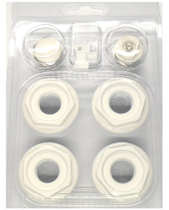 KIT BLISTER TAPPI PER RADIATORE ALLUMINIO 3/8