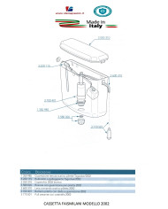 GALLEGGIANTE FAIS PER CASSETTA TAGODUE E 2002