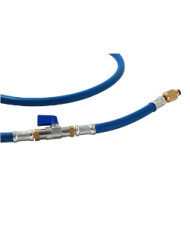 FLESSIBILE 1.5 MT 45° 1/4-1/4 R22-R407 BLU