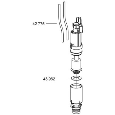 VALVOLA DOPPIO SCARICO GROHE DUAL FLUSH