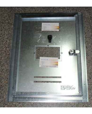 SPORTELLO GAS ZINCATO   500 X 400 MM