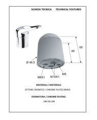 MISCELATORE LAVABO PARRUCCHIERE
