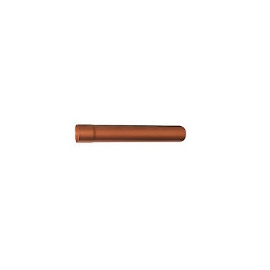 TUBO  IN PP COLOR RAME ROSSO 80 X 1 MT