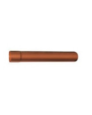 TUBO  IN PP COLOR RAME ROSSO 100 X 1 MT