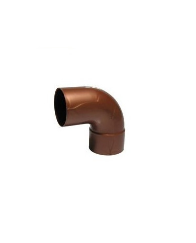 CURVA  IN PP COLOR RAME ROSSO 100   90 °
