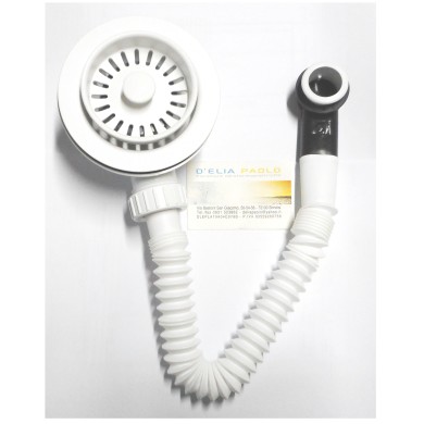 PILETTA LAVELLO  BIANCO CON TROPPO PIENO TONDO