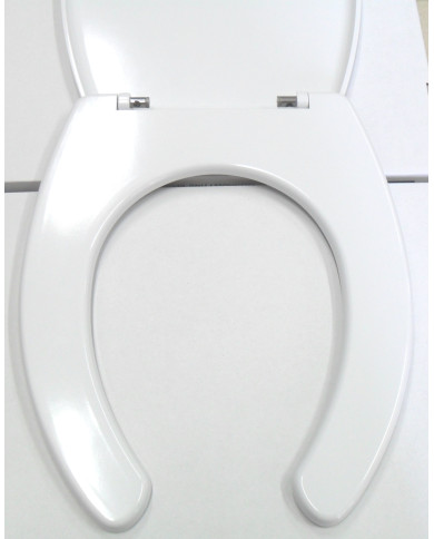 SEDILE PER WC DISABILE APERTO BIANCO
