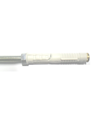 COLLARE MURALE A TASSELLO INOX 130