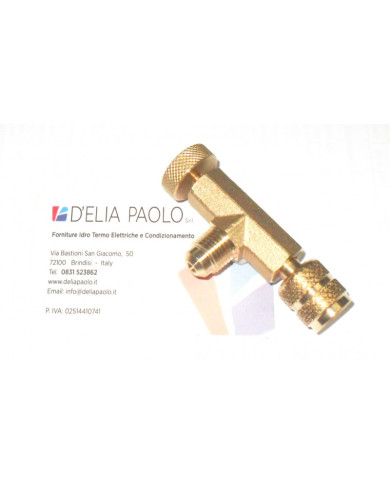 VALVOLA ACCESSO LOCKVALVE 5/16 RUBINETTO X 5/16SAE