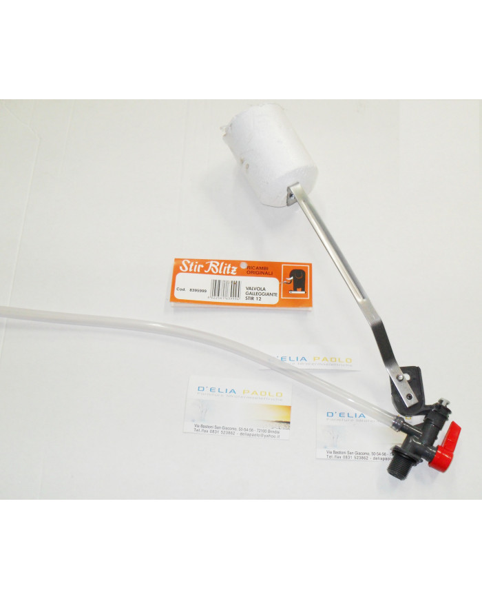 Valvola galleggiante scarico stir blitz 8395999 stir 12 per cassetta