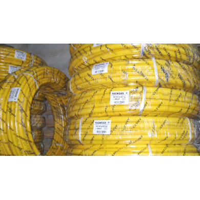 TUBO ISOCLIMA GAS SOTTOTRACCIA 20 X 2 AL MT
