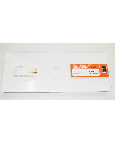 PLACCA TIPO VECCHIO BIANCA STIR FORO CENTRALE