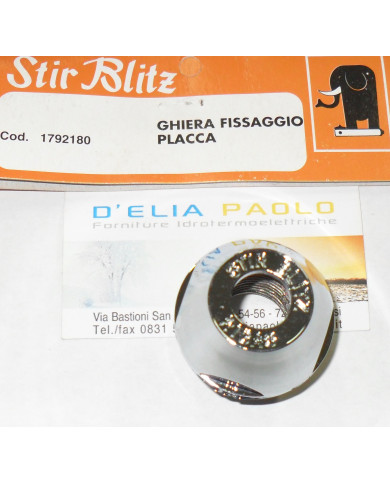 GHIERA FISSAGGIO PLACCA STIR BLITZ MODELLO 14 LT