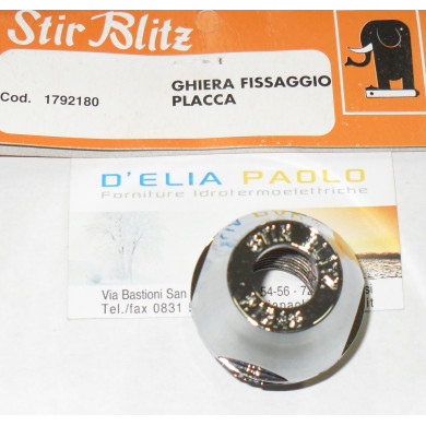 GHIERA FISSAGGIO PLACCA STIR BLITZ MODELLO 14 LT