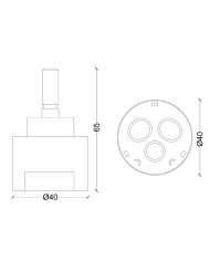 CARTUCCIA N 20 AMFAG 40/1002 MM40XH65