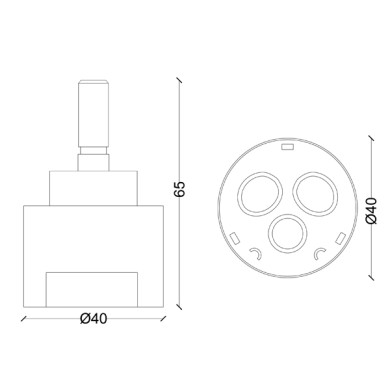 CARTUCCIA N 20 AMFAG 40/1002 MM40XH65