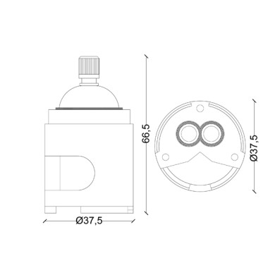CARTUCCIA N 28 HYDROBALANCEST 112 MM37.5XH66.5