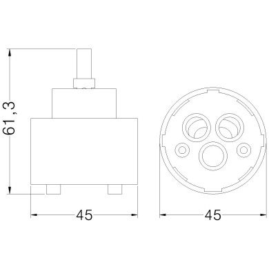 CARTUCCIA N 100 NOBILI MM45XH61.3