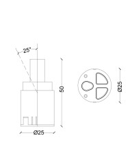CARTUCCIA N 141 KEROX MIX K25NM MM25XH50