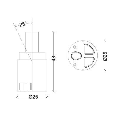 CARTUCCIA N 142 KEROX MIX K25H MM25XH48