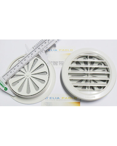 GRIGLIA PLASTICA APRI E CHIUDI EST 120 INT TUBO 97