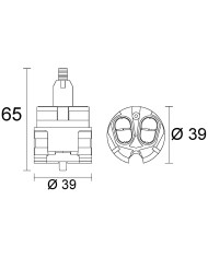 CARTUCCIA N 161 DOLOMITE MM39X65H