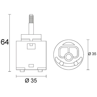 CARTUCCIA N 176 RAF KLIMT MM35X64H