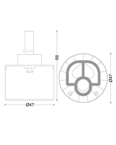 CARTUCCIA N 5 GALATRON G11 MM47X66H