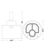 CARTUCCIA N 5 GALATRON G11 MM47X66H