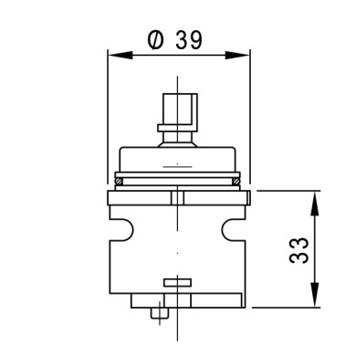 CARTUCCIA N 9 ZUCCHETTI R98103 MM39X63H