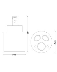CARTUCCIA N 44 CISAL EOS-EUROP MM43X69H