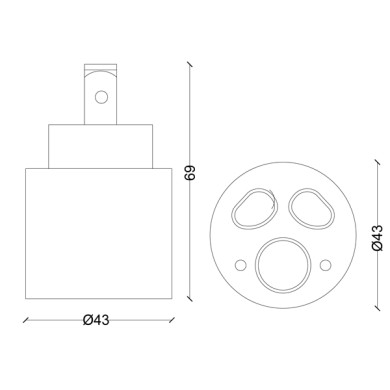 CARTUCCIA N 44 CISAL EOS-EUROP MM43X69H
