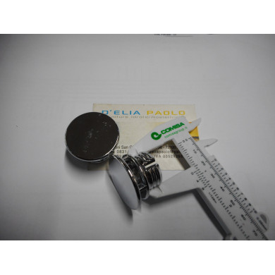 BORCHIA LAVABO TAPPO DA INCASTRO DIAMETRO 24 MM